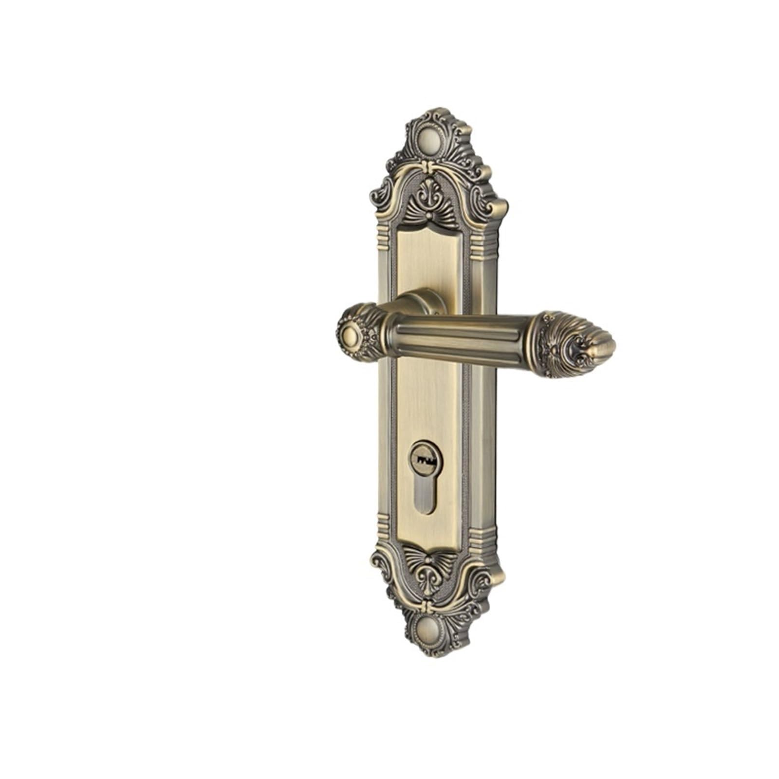 Serrure de porte en bois silencieuse mécanique pour poignée de porte de chambre