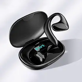 Fones de ouvido para tradutor de idiomas bidirecionais, tradução em tempo real, 144 idiomas M8, fones de ouvido para tradutor com suporte para chamadas de música, sem fio, dispositivo tradutor (preto)