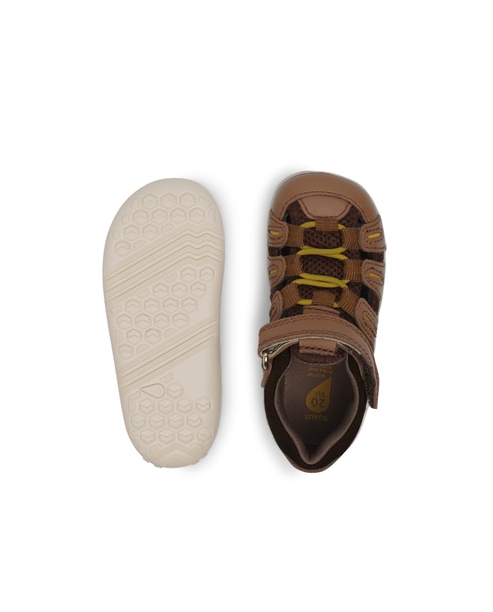 Bobux Step Up Summit Sandals - Primi Passi - Sandali per Neonati Stringate con lacci incrociati