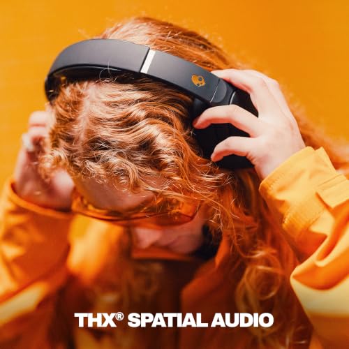Image of Skullcandy Crusher 720 Wireless Sensory Bass Headphones - True Black | Next Gen Crusher Evo, Over-Ear Fit, Bluetooth, THX Spatial Audio, Gym, Fitness, Studying, Music