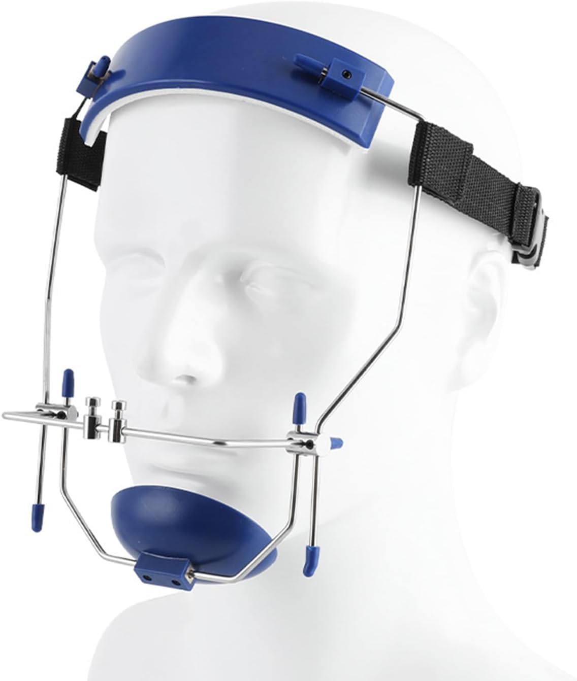 Casque Orthodontique, Appareil De Traction Externe De La Mâchoire Entièrement Réglable, Arc Facial, Appareil Dentaire À Traction Inversée, Casque Avec Bouton De Sécurité