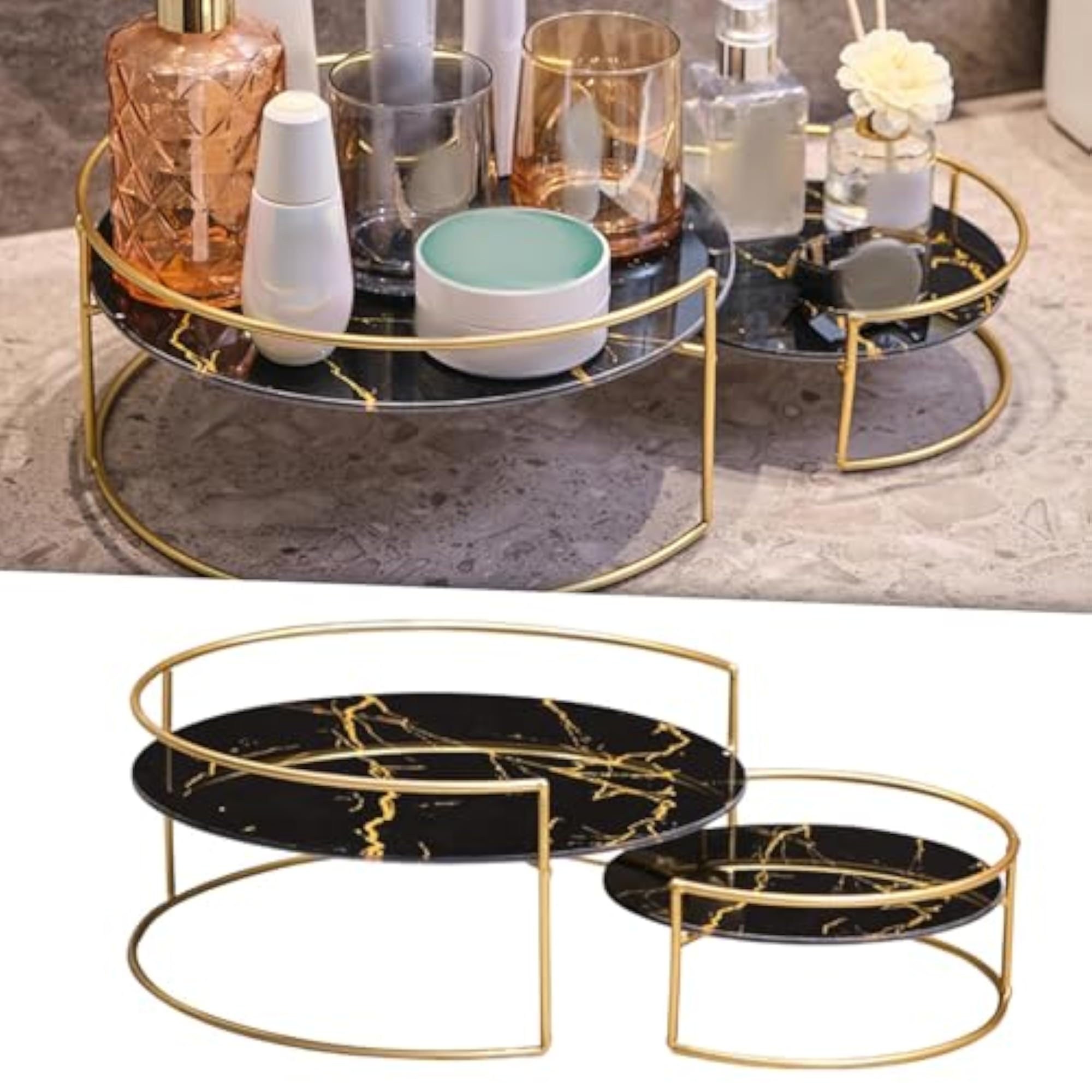 Multifunctional Bathroom Counter Organizer