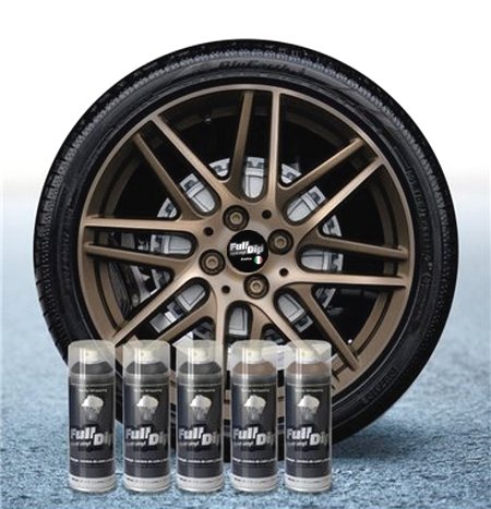 Sophisticauto Lot de 5 Full Dip 400 ml Diamant Doré Candy Perle Mat
