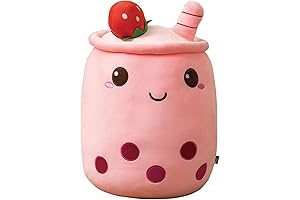 Galatee Cute Boba Plush: The Perfect Strawberry Hugging Buddy