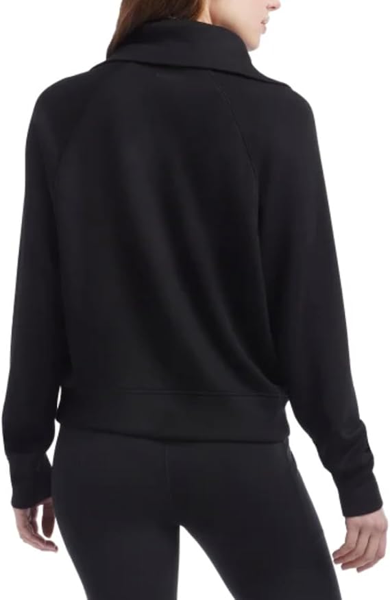 Danskin Women's Luxe Half Zip Pullover Top