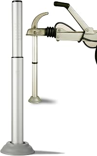 AUTOLIGHT 24 Aluminium Deichselwaage Stützlastwaage 50-100 kg mit Standplatte | Stützlastmesser für Wohnwagen & Anhänger | Profi-Ausführung leicht & robust | Anhängerkupplung Waage