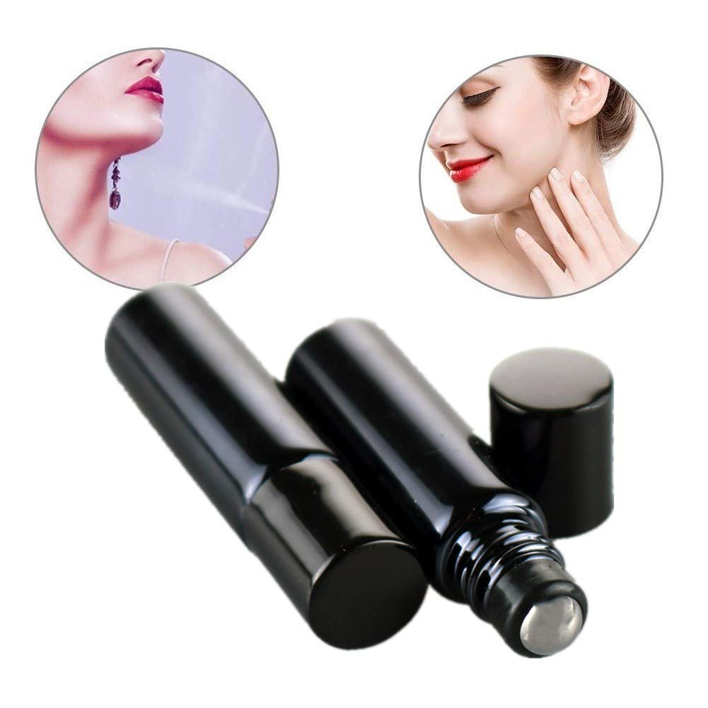 Roll-on Per Oli Essenziali 30 Ml - 4 Pezzi Con Contagocce E Etichette, Vetro - Foto 6