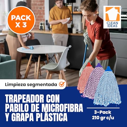 Trapeadores de Microfibra de Colores 18 Imagen adicional