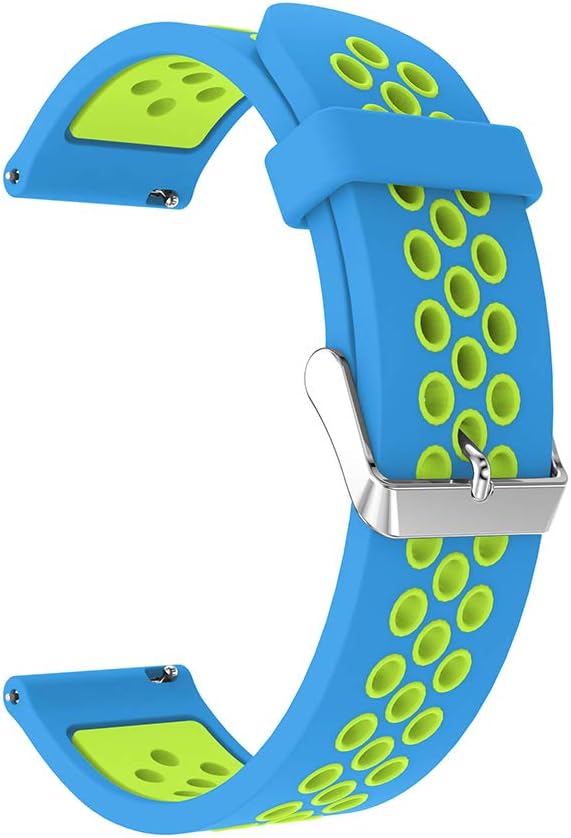 Santer para GTR 47mm bands,22mm Soft Silicone Sport Replacement Strap bands compatible with Amazfit GTR 47mm Smart Watch