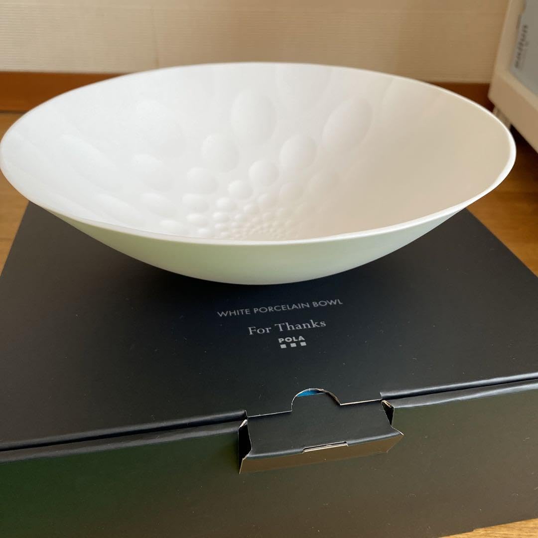 最終値下げ！　有田焼　白磁ボウル　新品・未使用　POLA 有田焼 白磁ボウル 新品・未使用 POLA 【公式通販】