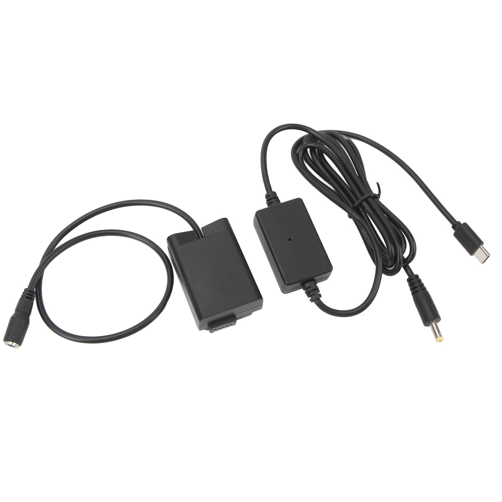 Keenso Atrapa Akumulatora USB C do Aparatu Z50 ZFC Z30, Technologia Ochrony środowiska Aparat Cyfrowy Zasilanie Zewnętrzne, Plug and Play dla Profesjonalistów Zajmujących się fotografią