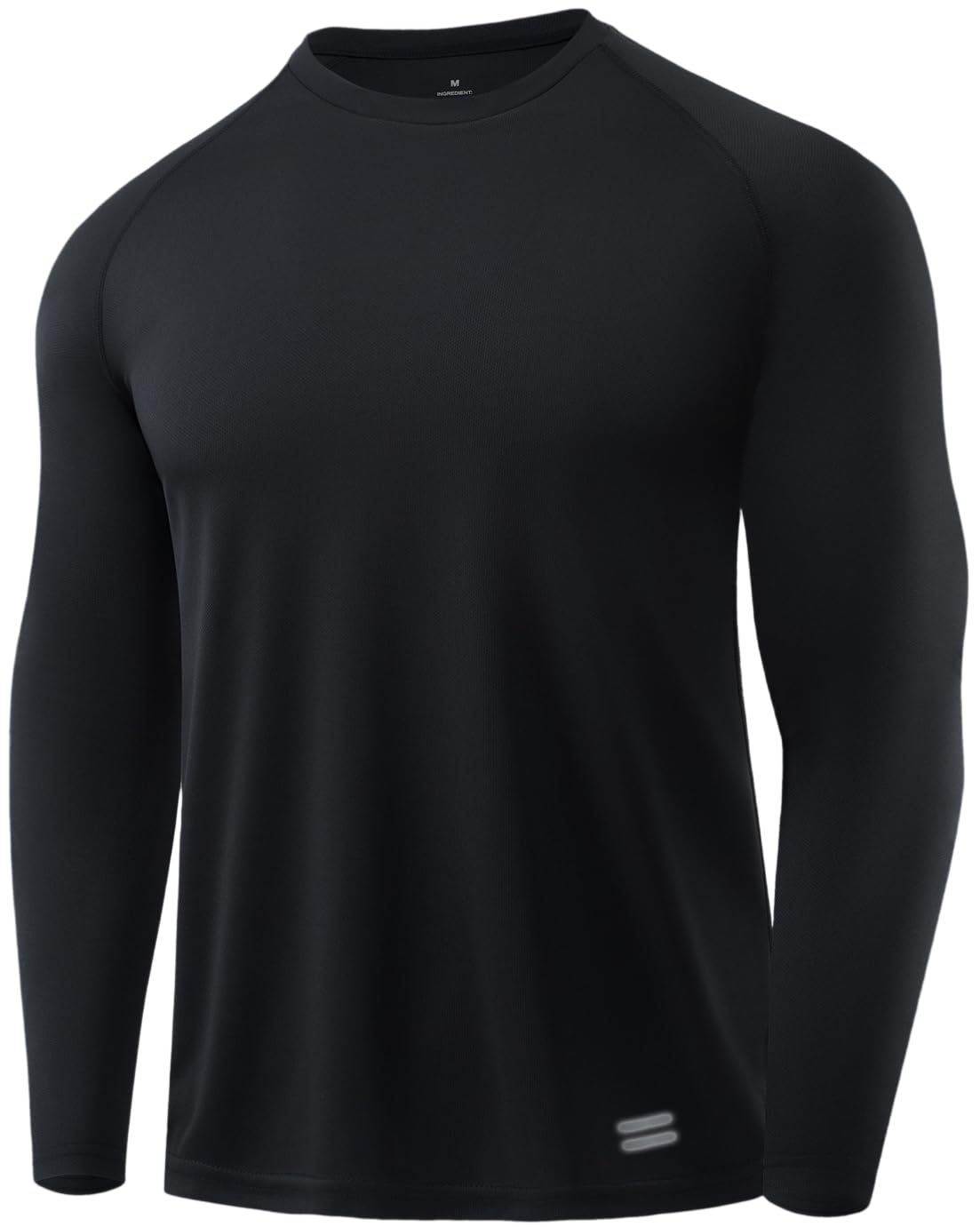 Men's Long Sleeve Base Layer Shirts Quick Dry Undershirts Workout Hiking Camping Athletic Top