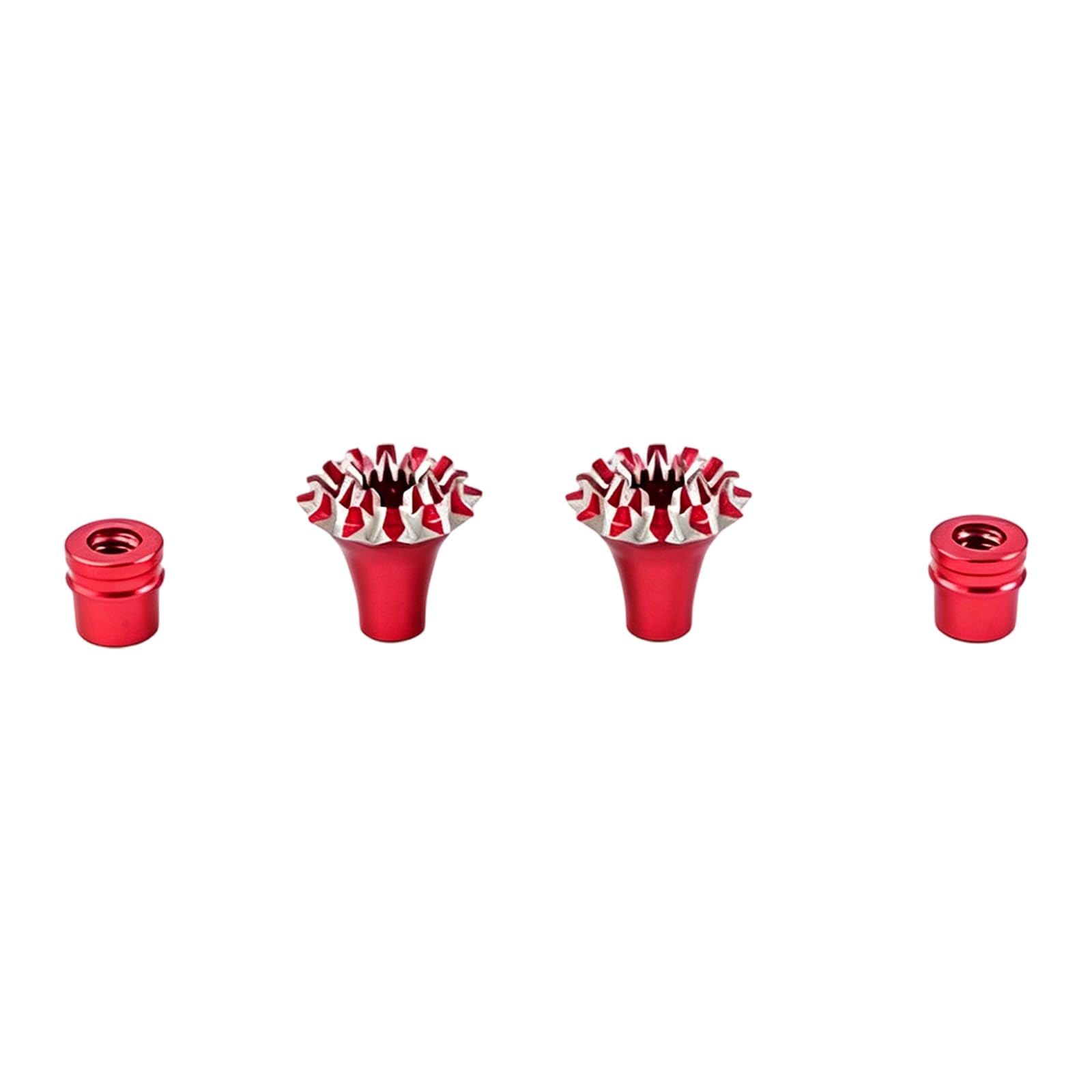 Jsghgdf N Lightweight Metal Thumb Sticks End Joystick Heads For X9d P X10s Transmitters With Antislip Desig And Smoothly Edges Aluminum Mixture Pad Knob