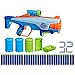 Produktbild Nerf Elite Junior Rookie Pack, Easy-Play Blaster, 32 Nerf Elite Darts, 4 Ziele
