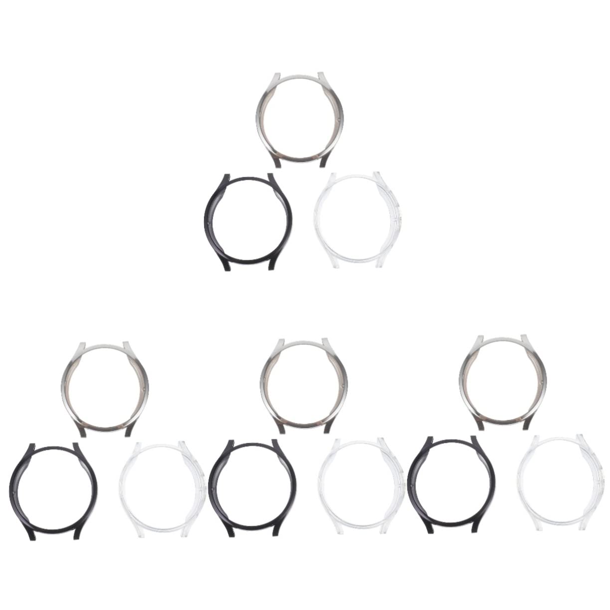 Artibetter 24stücke Teiliges TPU Uhrengehäuse Mit Displayschutz Für Watch Transparent Und Voller Schutz Einfache Installation Kompatibel Mit Modellen
