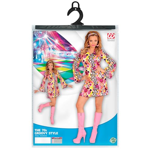 Disfraz Groovy Girl, amarillo, talla XXL miniatura 4