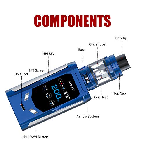 SMOK-R-Kiss-Kit-with-TFV-Mini-V2-Tank-2mL-E-Cigarette-Vape-Starter-Kit-Navy-Blue-No-Nicotine-BATTTERY-NOT-INCLUDED