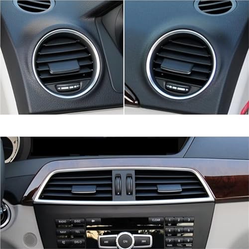 Rejilla salpicadero Benz C200 de ventilación izquierda y derecha delantera OEM 2048306754 3