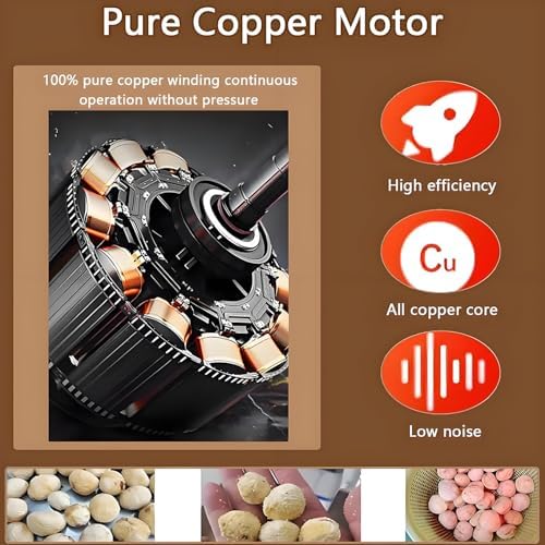 Automatic Chestnut Peeler Machine, Commercial Stainless Steel Electric Peeler, Professional 220V Chestnut Shelling Machine for Efficient Peeling