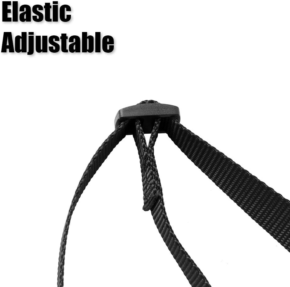 Asooll Nylon Weave Three Heads One Drag Three Dog Leash Square Round Rope Pet Traction Belt Dog Chain Strong Safety Lead