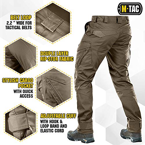 Image of M-Tac Aggressor Flex - Tactical Pants - Men Cotton with Cargo Pockets