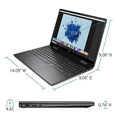 Hp Envy X360 2-In-1 Flip Laptop, 15.6" Full Hd Touchscreen, Amd Ryzen 7 5700U 8-Core Processor, 32Gb Ram, 1Tb Ssd, Backlit Keyboard, Hdmi, Webcam, Wi-Fi 6, Windows 11 Home, Hp Stylus Pen Included #TOP3