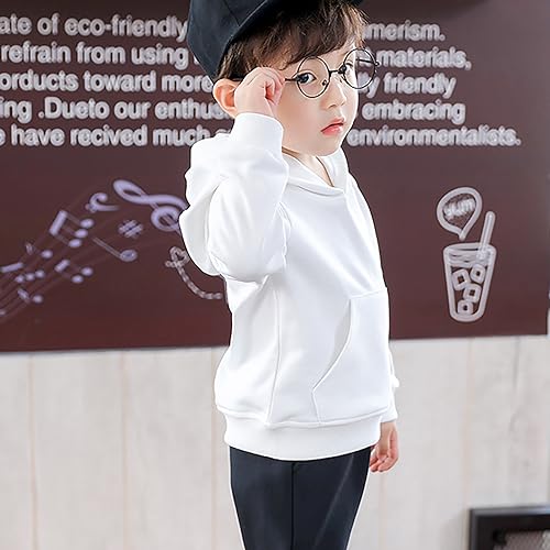 Toddler Boys Girls Pullover Cotton Sweatshirt Children Solid Babies Hooded Color Top Coat Hoodies for2