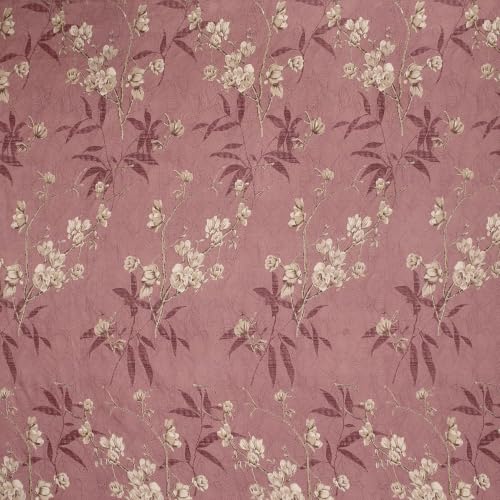 Image of Premium Heavy Cotton Elastic Fitted Bedsheets with 2 King Size Pillow Covers | Diwan Bed with All Around Elastic 350 TC | 48 x 78 x 8 Inch Diwan Size Fitted | :- Maroon Flower