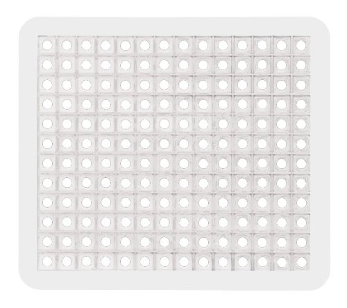 Wenko Tappetino per Lavello Fiacco, Gomma, Materiale Plastico, 31 x 27 cm, Bianco