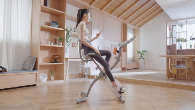 Amazon.co.jp: zepan&Nexgim フィットネスバイク 折りたたみ可能 省