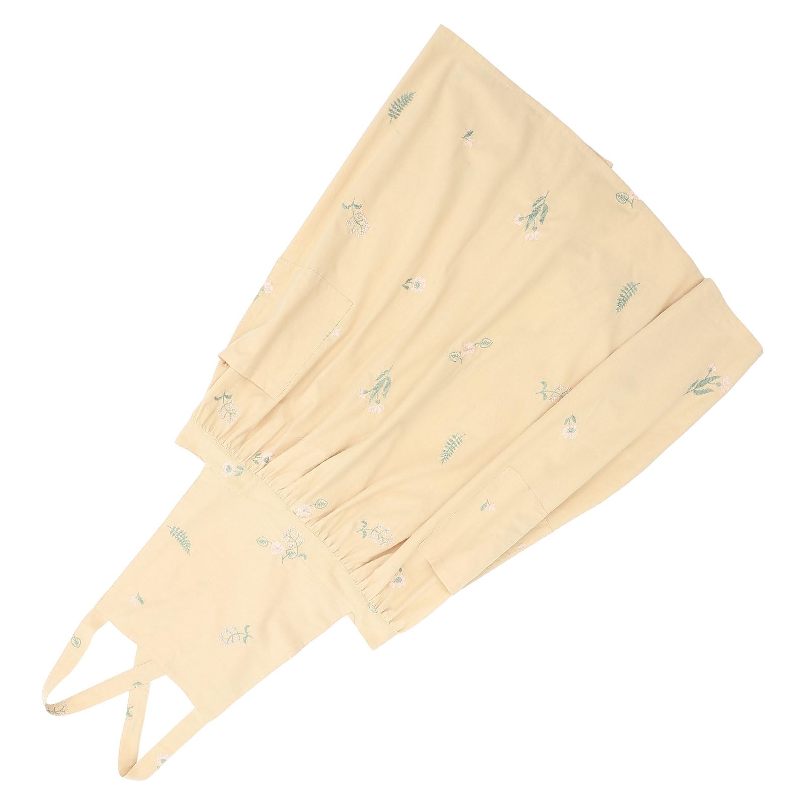 Tablier Femme Élégant Broderie pour Cuisine Restaurant Boulangerie Décoratif