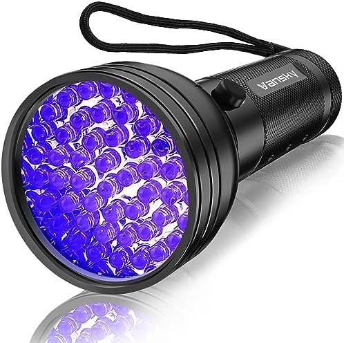 Vansky(バンスカイ) UV懐中電灯ブラックライト 51個のLED ブラックライト ペット尿検出器 犬/猫尿 乾いた染み トコジラミ ペット消臭機
