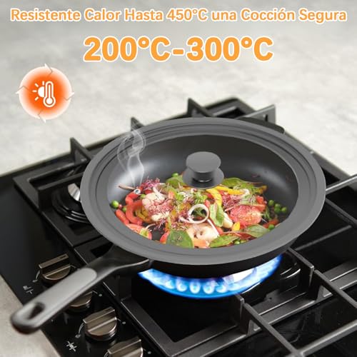 Opiniones de Tapas de sartenes para saltear para comprar online. 8 Imagen adicional