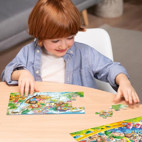 Ravensburger Puzzle Parc D'attractions 2x24 Pièces Puzzle Enfant - vue 7