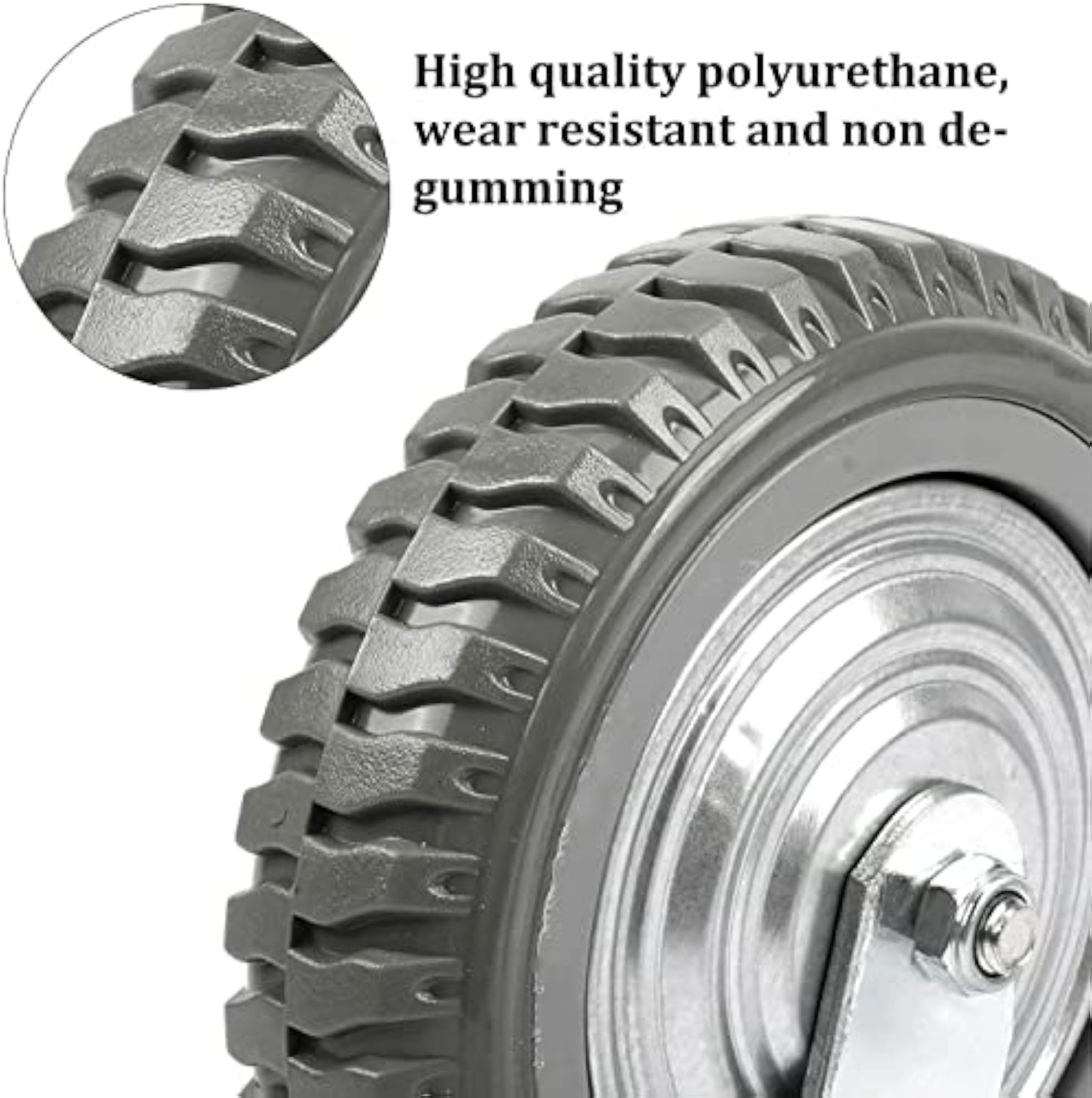 4" Caster Wheel for Industrial Trolley