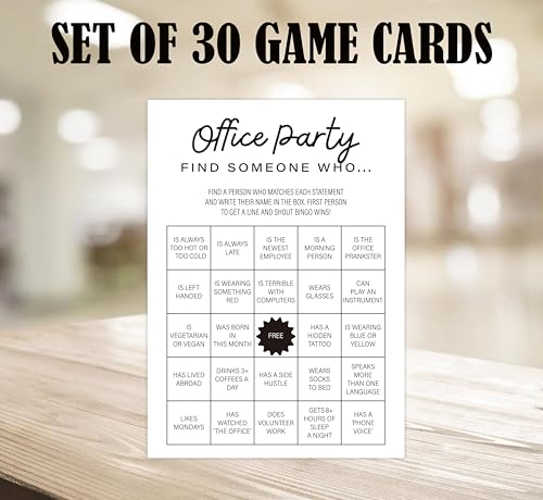 Juego de oficina Office Party - 30 cartas para equipo miniatura 2