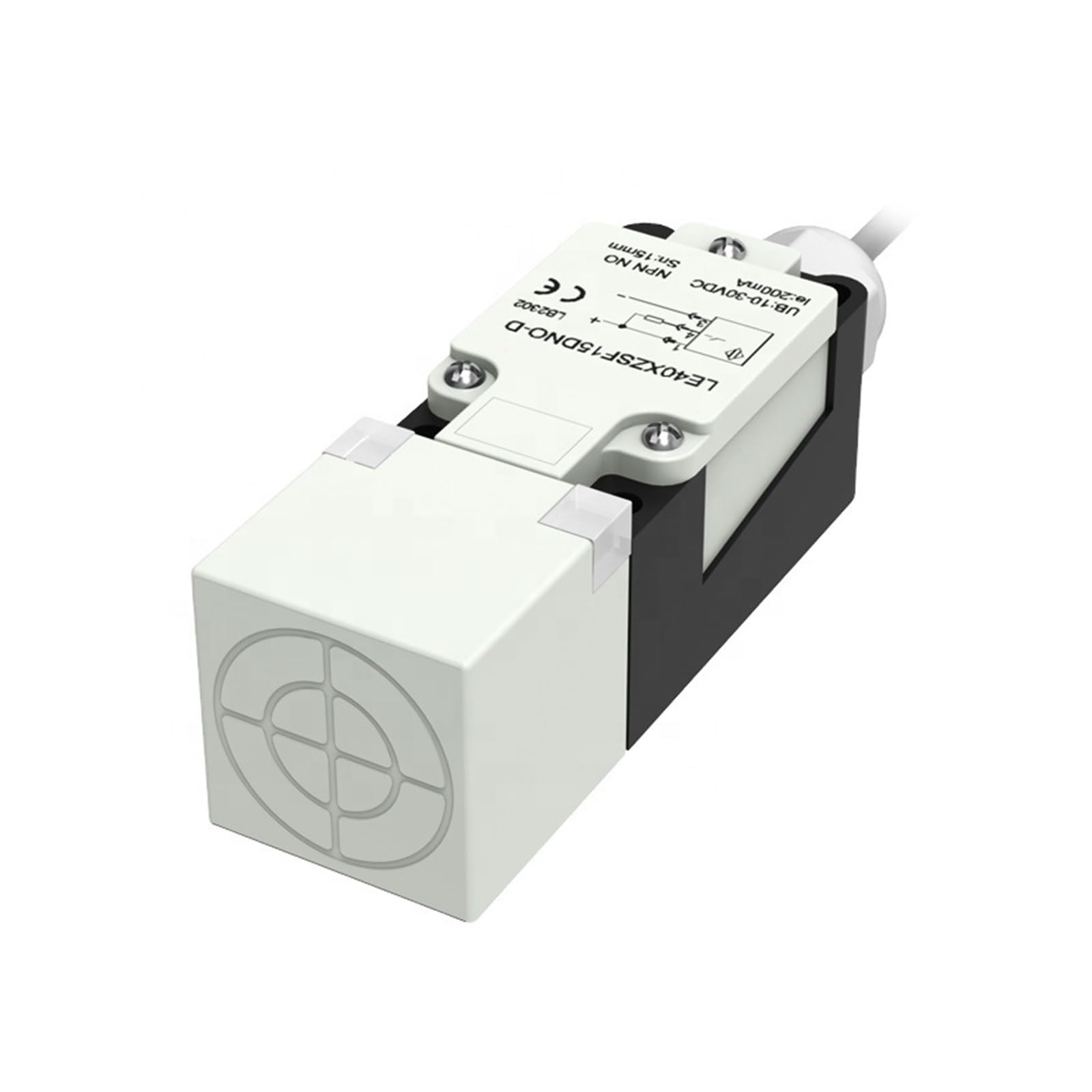 PXQCHAVLN Terminal Plastic Square 10-30VDC Inductive Proximity Sensor Metal Target