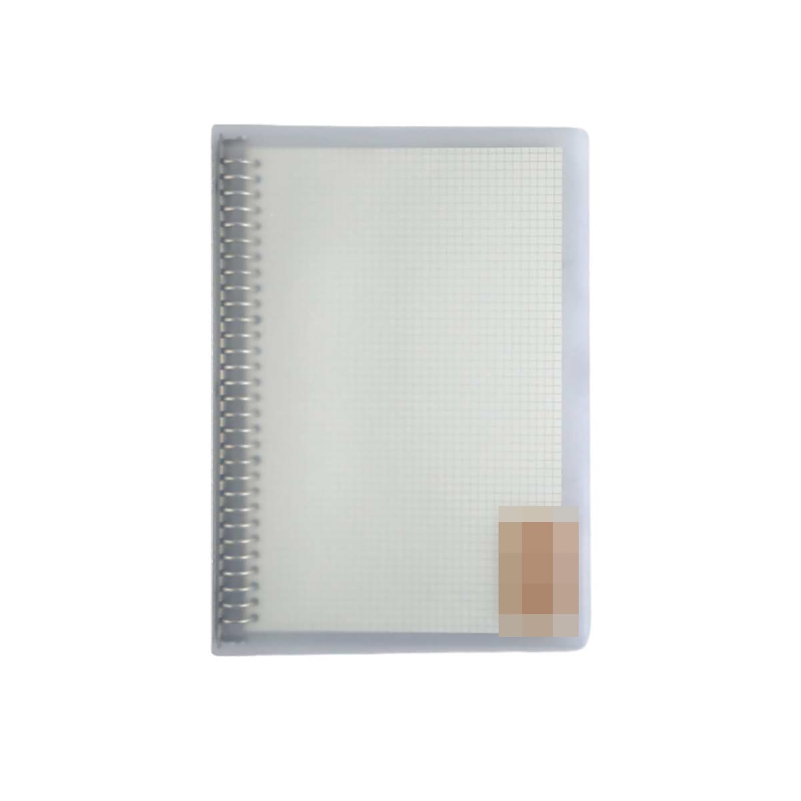 Carnet de notes A4 détachable carreaux vierges bloc notes quadrillé