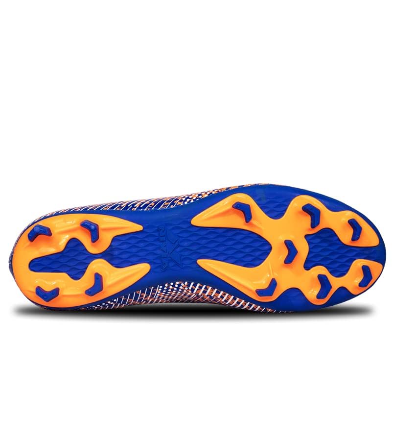 Image of Nivia Pro Encounter 9.0 F.B Stud-R.Blue /Orange UK-4