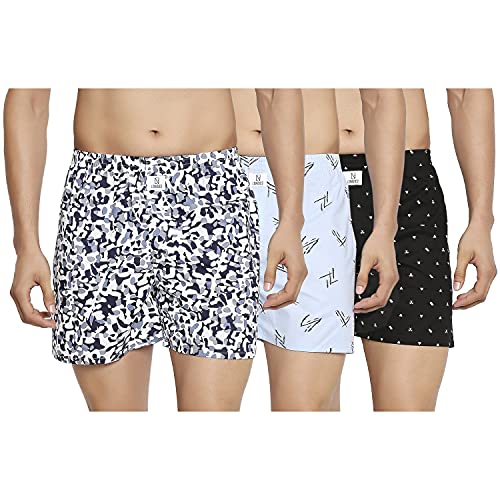 Image of Longies Men's Cotton Boxers (Pack of 3)