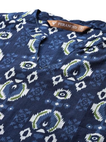 Image of feranoid Stylish Women's Printed Kurti - Comfort Meets Elegance| (S to XXL)