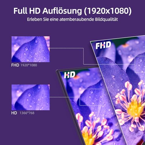 CHIQ L40G5NV 40-Zoll Roku TV, FHD Smart-TV-Gerät, HDR10, DVB-T2/T/C/S/S2,Unterstützt Apple Air-Play, Sprachassistent, Apple TV+, Prime Video, USB2.0, Works with Alexa, Neu – Bild 4