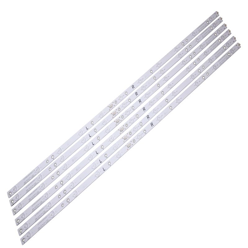 Kit de retroiluminación LED de 12 uds para TV LE50D1452 y T5002S LD50V02S 2
