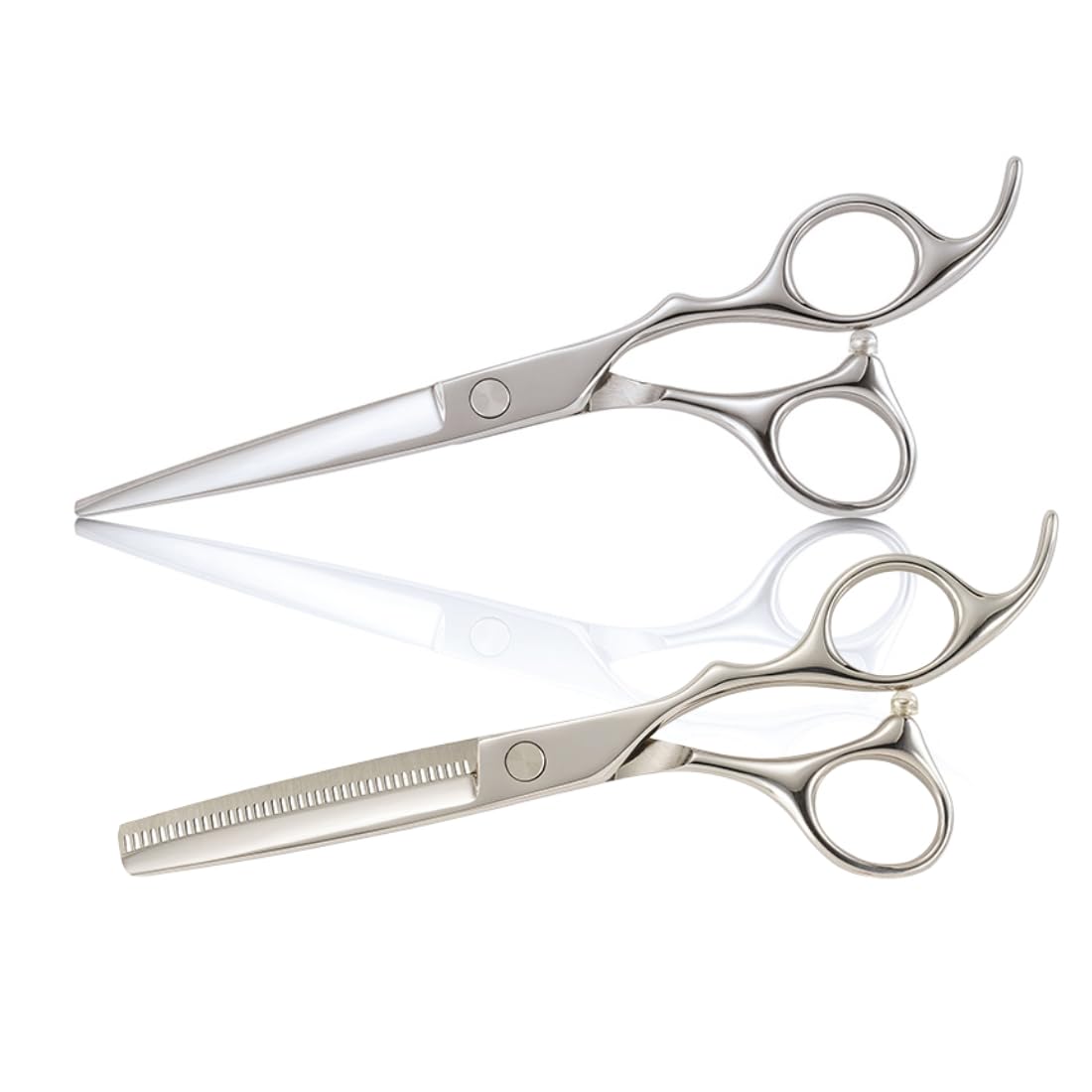 Professional Hairdressing Scissors Kit for Smooth Cutting and Thinning Various Inches (6 Inches)