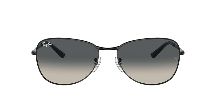 Amazon.com: Ray-Ban RB3733 Square Sunglasses, Black/Grey