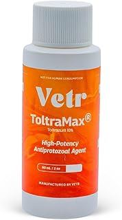 Toltrazuril 10.0% for Horses, Dogs, Cats, 60mL/2 Ounce, for Non-Food Chain Animals