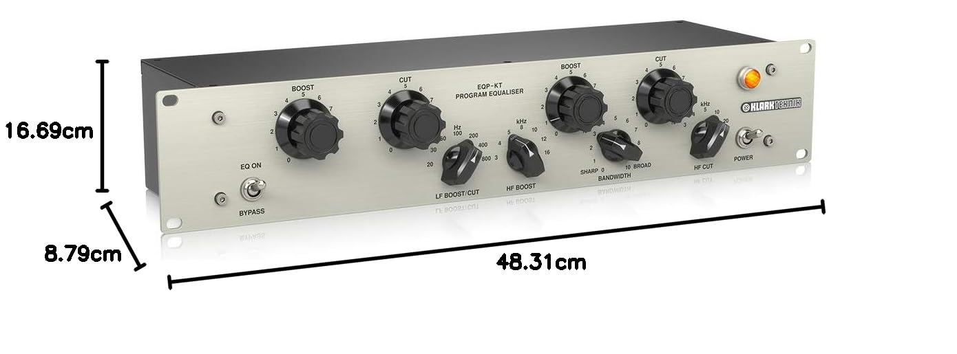 Amazon | Klark Teknik EQP-KT クラシックチューブイコライザー 切替