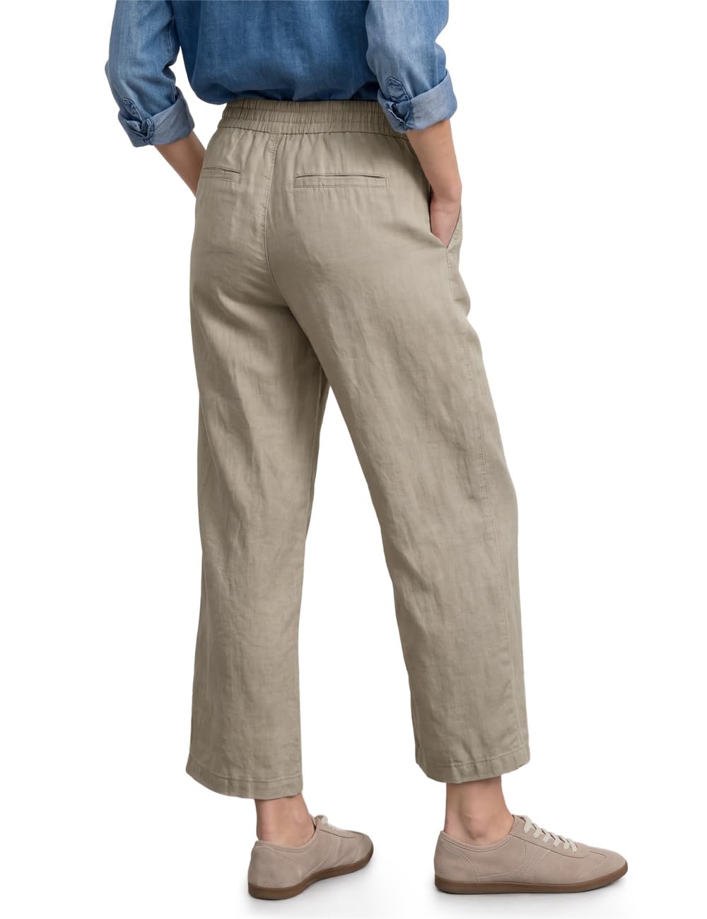 Street One Damen Wide Leg Leinenhose 3716895