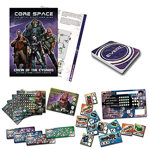 Battle Systems Core Space - Cygnus Crew Booster - Sci Fi Miniatures Multi Level Tabletop War Game Board - Wargaming In A 40K Universe Bsgcsc005 #TOP2