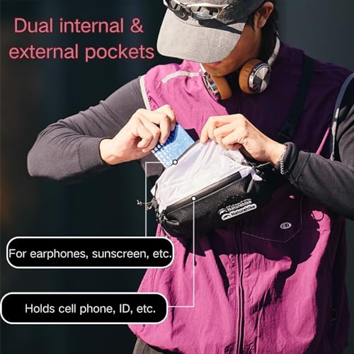Windhike mochila de senderismo ligera 5L blanca miniatura 5